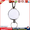High Resilience stretching rope anti-lost burglar retractable key ring key Newly