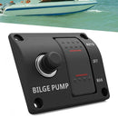 3-Way Yacht Manual Off 12V/24V Bilge Pump Switchs Boats Panel Marine Rocker