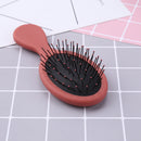 Portable Hair Comb Brush Anti-Static Air Cushion Massager Hairbrush (Pink)