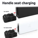 Multifunctional Charger Dock Anti Slip 13 Game Slot Holder Kits for Switch OLED