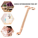 Stainless Steel Candle Wick Trimmer Oil Lamp Trim Scissor Cutter Snuffer Tools