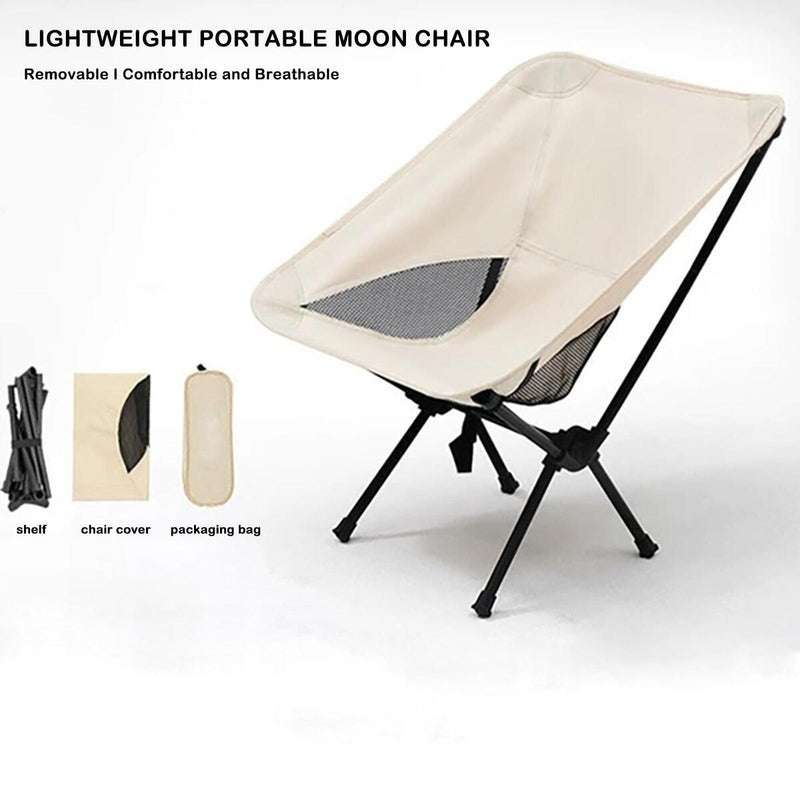 Detachable Portable Folding Chair Outdoor Camping Beach Ultralight Travel Tool.