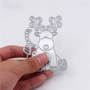 Decor Cards Making Embossing Stencil Cutting Dies Christmas Deer Scrapbooking