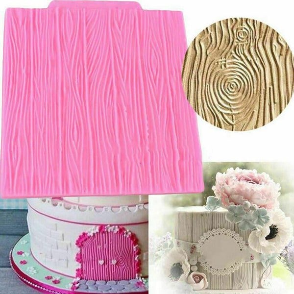 Tree Lace Vein Silicone Fondant Mould Cake Decorating W7O8 Baking Sugar A9E6
