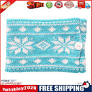 Knitted Mug Coffee Tea Cup Sleeve Warmer Christmas Table Decorations (Blue)