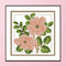 Partial Cross Stitch Kits Twelve Month 14CT Counted Cotton Thread Embroider