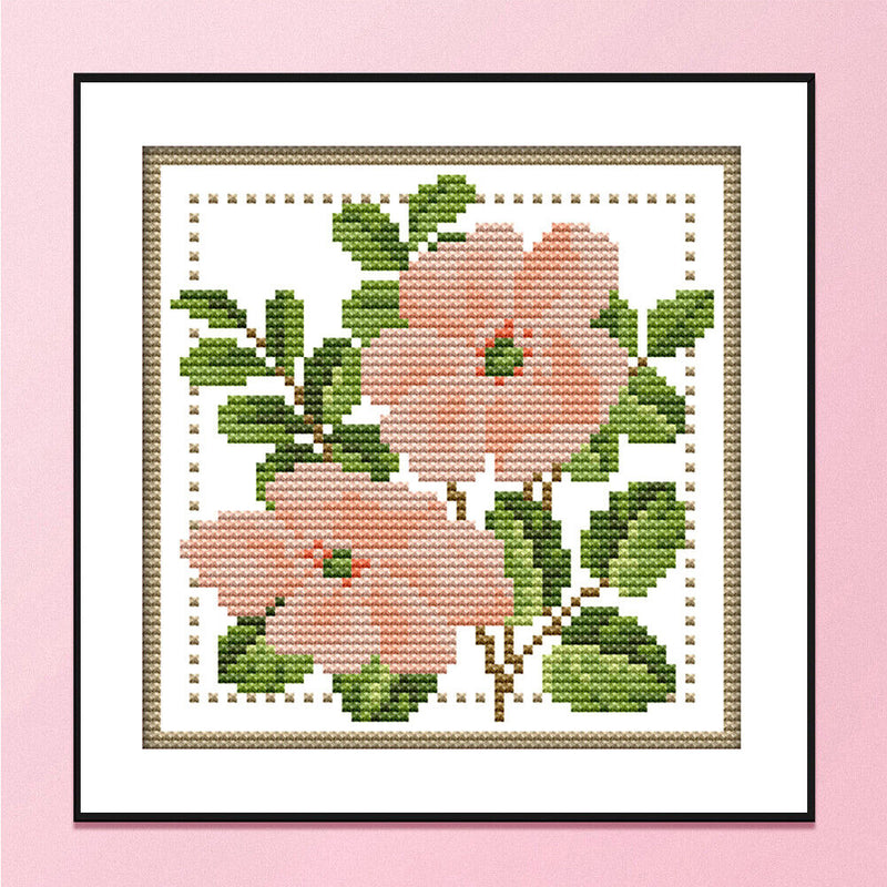 Partial Cross Stitch Kits Twelve Month 14CT Counted Cotton Thread Embroider