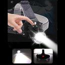 XHP160 LED Headlamp Head Torch IPX4 Waterproof Headlight (with Battery) Newly