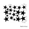 20pcs Cartoon Star Removable Mirrors Wall Stickers Children Room Wall Decor