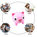 Talking Animal Baby Sensory Toys Tongue Out Autism Therapy Toys (Pink Pig) Newly