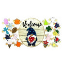 Gnome Door Hanger Welcome Door Hanging Plate Decoration Ornament SALE HOT U1V2