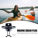 Stainless Steel Marine Boat Oval Drain Plug Raft Kayak Screw Sealing Plugs