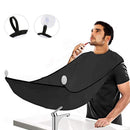 Beard Shaving Cloth Beard Trimmer Collector Catcher Facial Hair Cape with Sucker