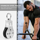 Steel Fitness Pulley Wheel Heavy Lifting Strength Training Gym Equipment Newly