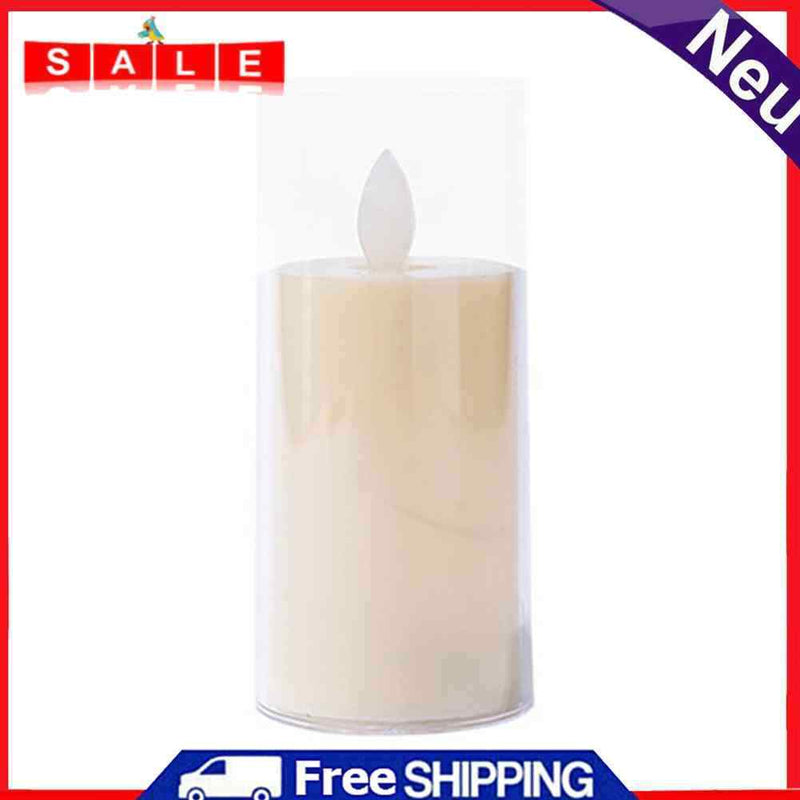 Flameless Candle Lights Electronic Tealight Wedding Home Decor (5x15cm)