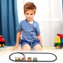 Mini Christmas Electric Train with Sound Light Music Set for Boys Girls (B)