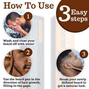 Beard 2 in 1Barber Pencil Beard Pencil Filler for Men 4 Fork Tip Filler Pen