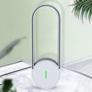 Negative Ion Air Purifier Toilet Anion Purification Smoke Remover (White)