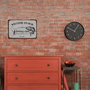 Fishing Club Sheet Metal Drawing Metal Painting Tin Wall Home Poster Room Sign