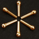 Folk Metal Acoustic Guitar Strings Nail Bridge Pins Fret Holder Solid Cone