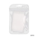 20pcs Nail Art Extension Fiber Sheet Acrylic Tips for Nail Extension Form Newly