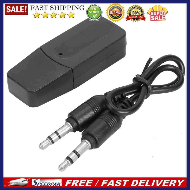 Wireless A2DP Bluetooth Stereo Audio Receiver Transmitter for 3.5mm AUX Adapter