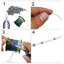 100pcs Open Bite Plumpum Bare Fishing Clip Drop Biting Round Plumb (Box) Newly