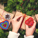 20pcs Greeting Card Festival Pendants Diamond Painting Single Side Special