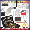 54pcs Guitar Tool Kit Repairing Maintenance String Leveling Ruler Fret File