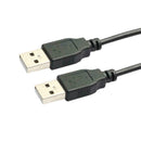 Practical USB 2.0 Male To Male Double Male Data Transfer Charger C7P5 Cord Q5V2