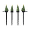 Mini Artificial Christmas Tree Stake Solar Lamp LED Outdoor Decorative Lights