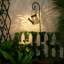 LED Shower Solar Light String Waterproof Yard Art Light (With Support A) Newly