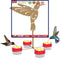 Courtyard Bird Feeder Set - Outdoor Spring Birds Water Drinking for Garden