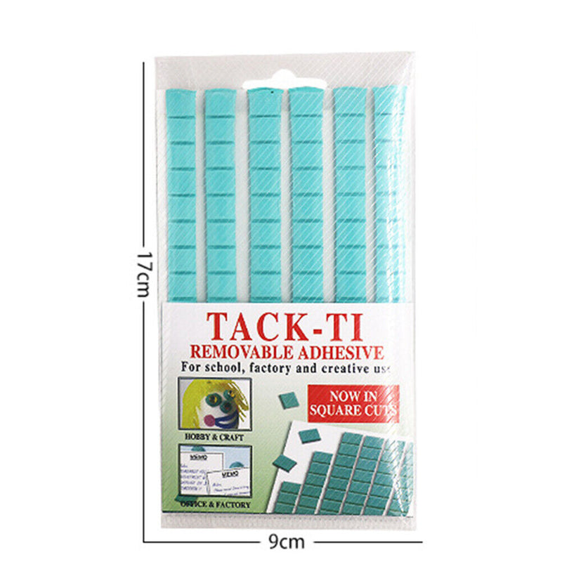 1 Sheet Reusable Adhesive Clay Stick Plasticine False Nails Tips Fix Glue