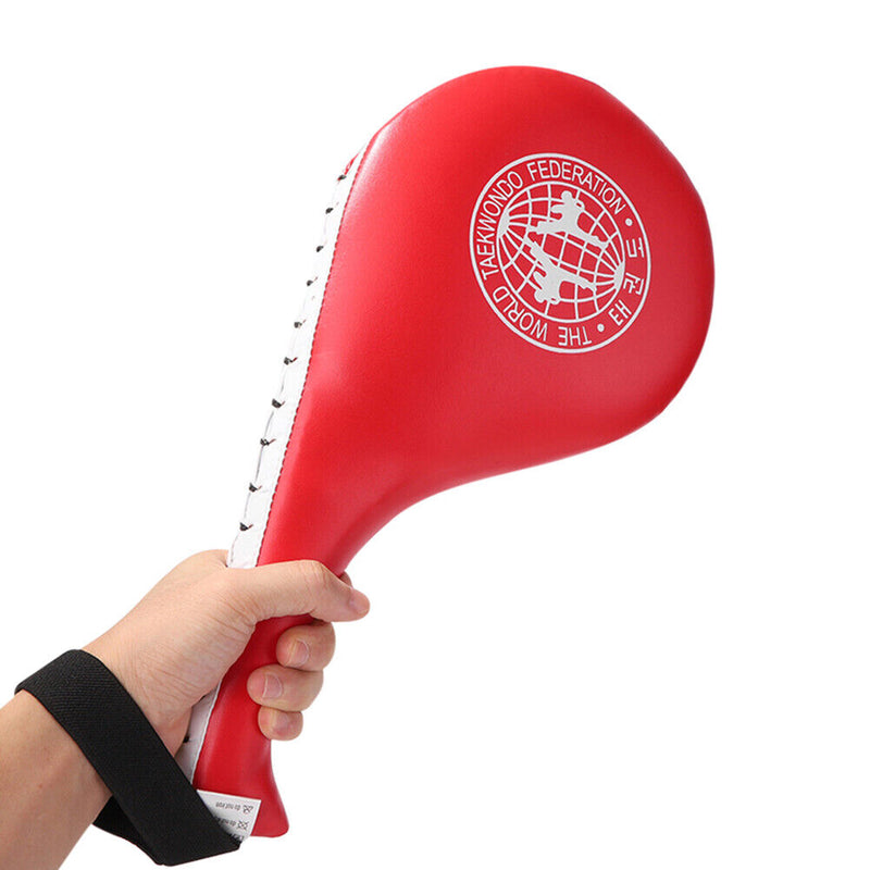 Taekwondo Boxing Training Pads Karate Punch MMA Sponge Foot Target (Red) Newly