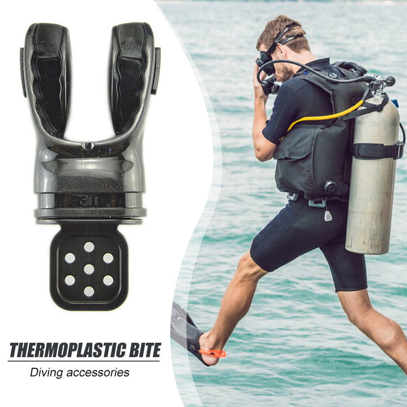 Universal Thermoplastic Scuba Snorkel Regulator Diving Mouthpiece Breathing T