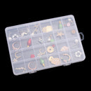 Compartment Earring Boxes Jewelry Storage Box Beads Container Storage Case