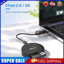 Rocketek Memory Card Adapter Portable 2 in 1 Card Reader Support for CFast/SD