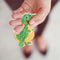 4pcs Small Animals Cross Stitch Key Chain Special Shaped Diamond Painting Newly