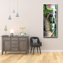 Landscape Full Round Drill Mosaic DIY Wall Art Picture of Rhinestone Decoration
