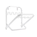 Foldable Garbage Bag Holder Accessories Hanging Rack for Camping Picnic (Black)