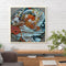 #A Peach Angel Girl Diamond Painting Kits Partial Special Shaped Drill Home Deco