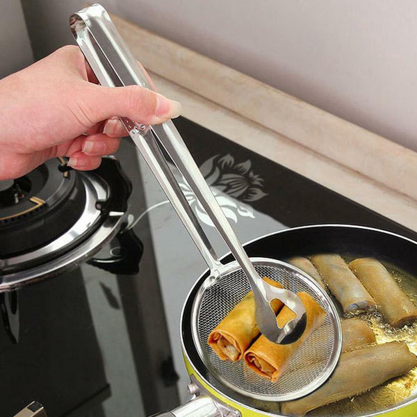 Kitchen Tools Multi-function Spoon With Clip BBQ Oil-Frying S0W3 F9X6 Salad F4F7