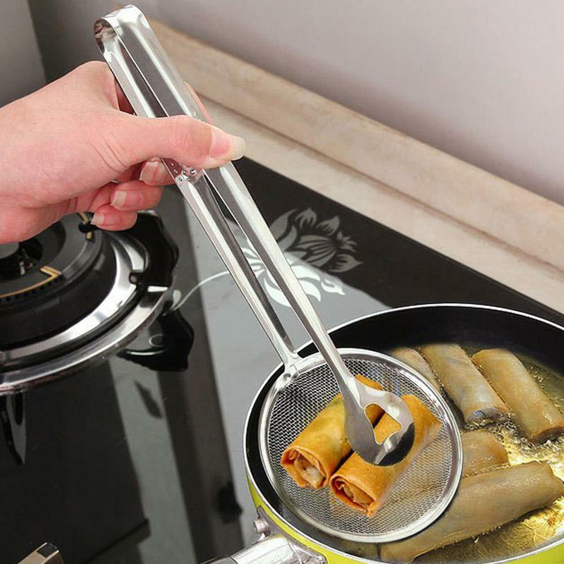 Kitchen Tools Multi-function Spoon With Clip BBQ Oil-Frying S0W3 F9X6 Salad F4F7