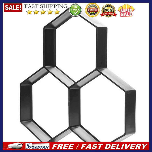 Garden Walk Pavement Mold DIY Manual Paving Tool Cement Brick Stone Road Bl