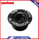 MUQZI CNC MTB Road Bike M19 Crank Cover Screws Crankset Bolt Cap (Black)