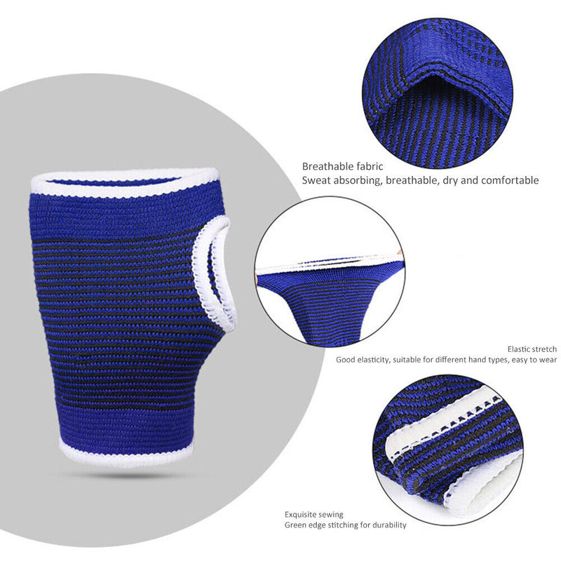 Wrist Hand Support Comfortable Bandage Palm Glove Elastic Brace Sleeve Gym