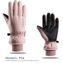Anti-Skid Thicking Warm Ski Gloves Cycling Motorcycle Glove Riding Accessories