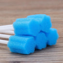 Head Tooth Cleaning Mouth Swabs Oral Care Sponge Swab Sponge Dental Swabsticks