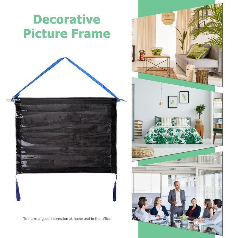 2xDiamond Decorative Painting Wooden Photo Frames DIY Poster Hanger Art (B)